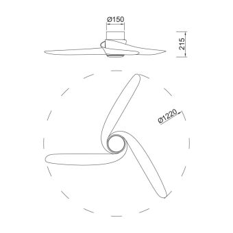 Накладной светильник Mantra 9067
