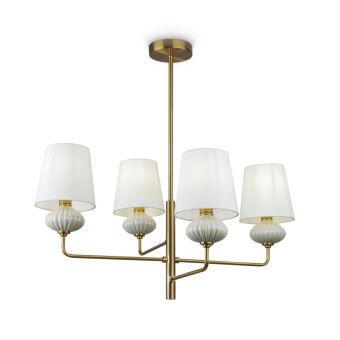 Люстра на штанге Freya FR2029PL-04BS