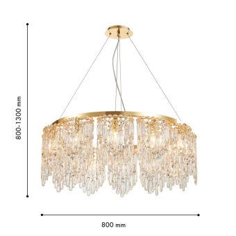 Подвесная люстра Favourite 4724-12P