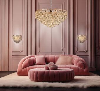 Подвесная люстра Fluorite FL1102-21P