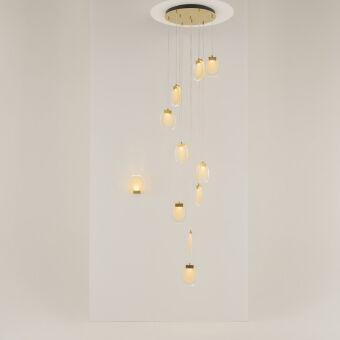 Каскадная люстра Maytoni MOD367PL-L30BBSK