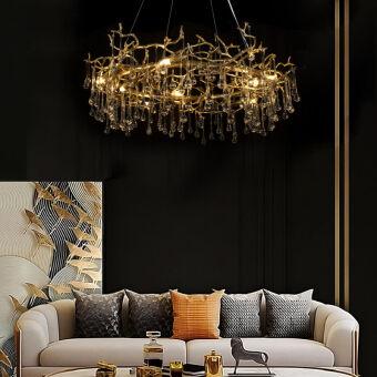 Подвесная люстра LOFT IT 10068/800 GD