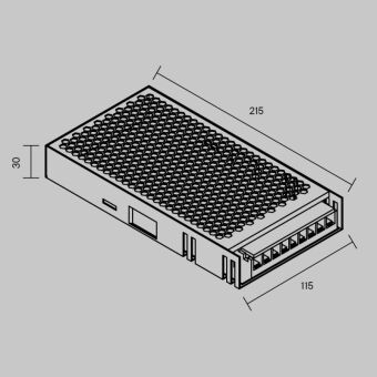 Блок питания для светодиодной ленты Maytoni Technical 831010