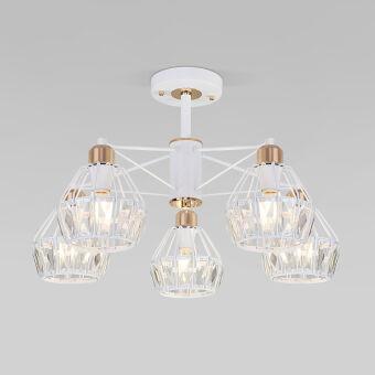 Люстра на штанге Eurosvet 70075/5 белый