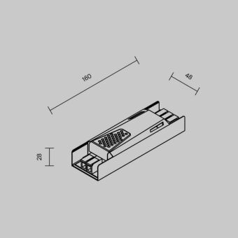Блок питания для светодиодной ленты Maytoni Technical 821006