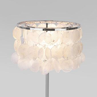 Настольная лампа Eurosvet 208101 хром/перламутр