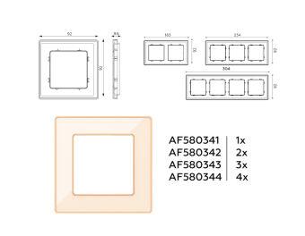Рамка Ambrella Volt AF580341
