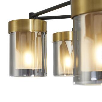 Люстра на штанге Freya FR5432PL-06BBS