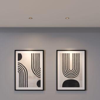 Встраиваемый светильник Elektrostandard 25059/01 черный