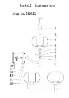 Бра Lightstar 730623
