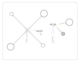 Люстра на штанге Ambrella Light FL51631