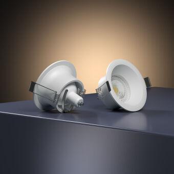 Влагозащищенный светильник Elektrostandard 25061/01 GU10 белый IP44