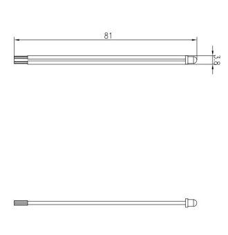 LED лампа посветки универсальная для выключателей/переключателей, 250В~, серия DB