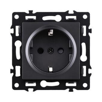 Розетка KOLLINGER AS-014BK