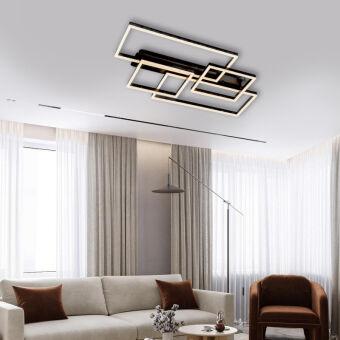 Накладная люстра LED4U L11046-4 BK