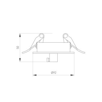 База встраиваемая Arlight 046018