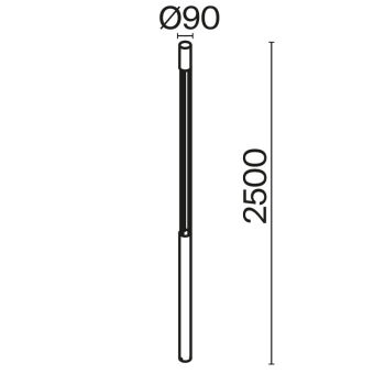 Садово-парковый светильник Maytoni O427FL-L30GF3K