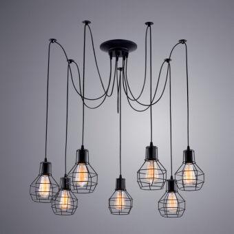 Подвесной светильник ARTE Lamp A1109SP-7BK