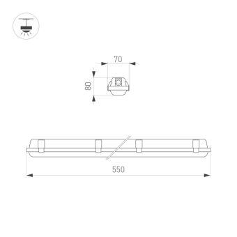 Офисный светильник Arlight 056910