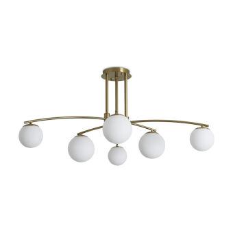 Люстра на штанге Freya FR5443CL-06BS