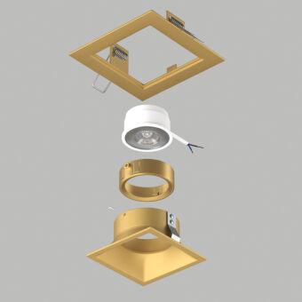 Встраиваемый светильник Lightstar D51303GMOD