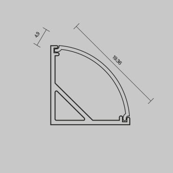 Экран Maytoni Technical 642027