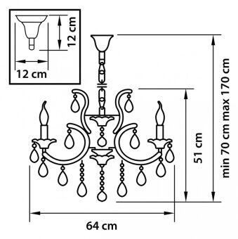 Подвесная люстра Lightstar 879087
