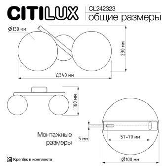Бра Citilux CL242323