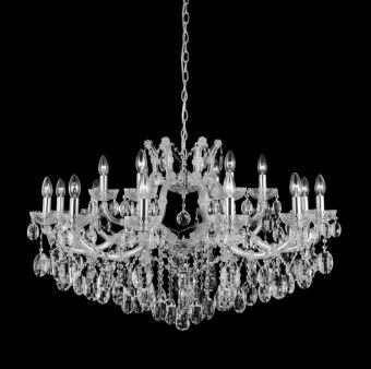 Подвесная люстра Crystal Lux HOLLYWOOD SP12+6 CHROME