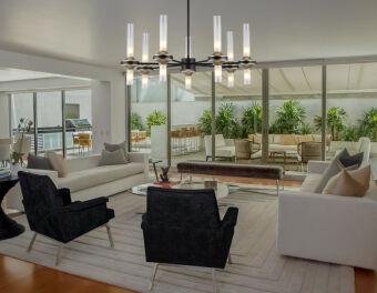 Люстра на штанге Ambrella Light LH55353