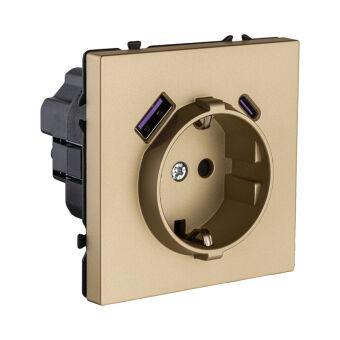 Розетка KOLLINGER EC-016GD