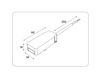 Подвод питания Ambrella Light GV1261