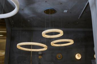 Подвесная люстра Fluorite FL1030-30PW