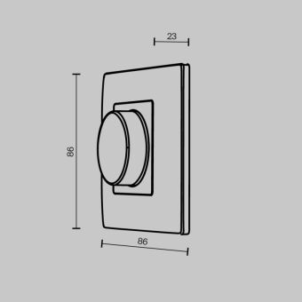 Панель управления Maytoni Technical 711012