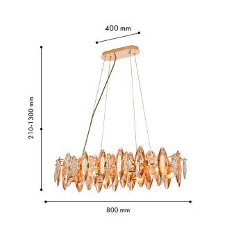 Подвесная люстра Favourite 4719-8PC