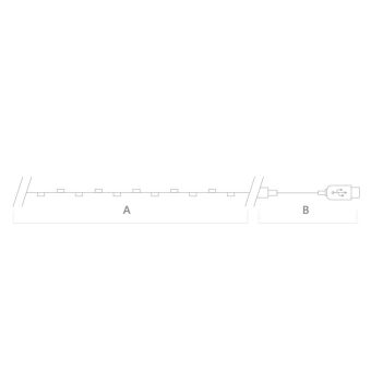 Светодиодная гирлянда Feron 48186