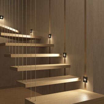 Подсветка ступеней лестницы Denkirs DK1020-BK