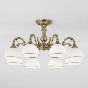 Люстра на штанге Eurosvet 60106/8 античная бронза