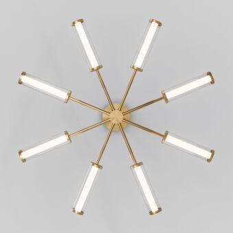 Люстра на штанге Eurosvet 50386 LED латунь