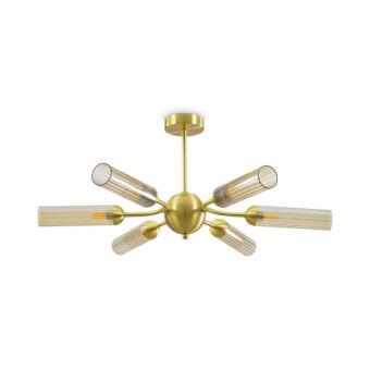 Люстра на штанге Freya FR5379CL-06G