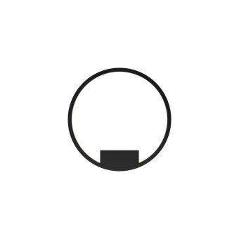 Бра Maytoni MOD058WL-L25BK