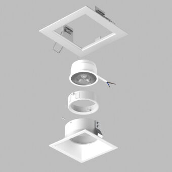 Встраиваемый светильник Lightstar D51606WMOD