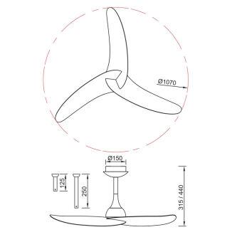 Подвесной светильник Mantra 9042