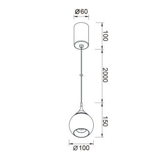 Подвесной светильник Mantra 8891