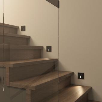 Подсветка ступеней лестницы Denkirs DK1030-BK