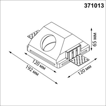 Подсветка ступеней лестницы Novotech 371013