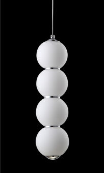 Подвесной светильник Crystal Lux DESI SP4 CHROME/WHITE