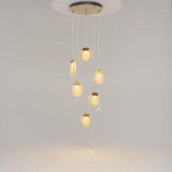 Каскадная люстра Maytoni MOD367PL-L18BBSK