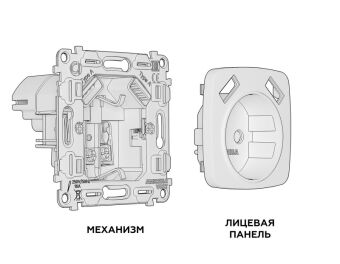 Розетка Ambrella Volt MO409010