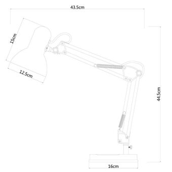 Настольная лампа ARTE Lamp A1330LT-1WH